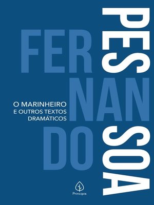 cover image of O marinheiro e outros textos dramáticos